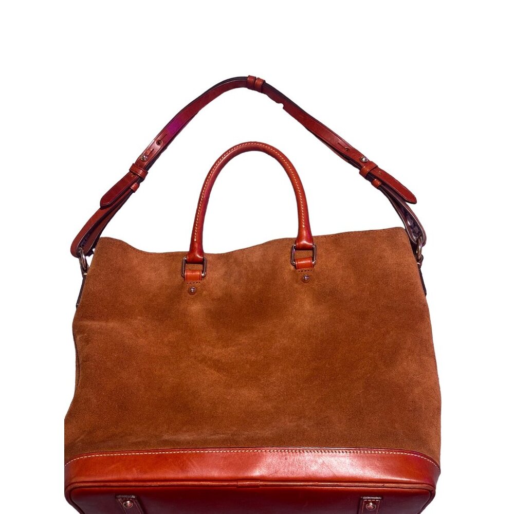 Dooney‎ & Bourke Florentine handbag Suede Brown